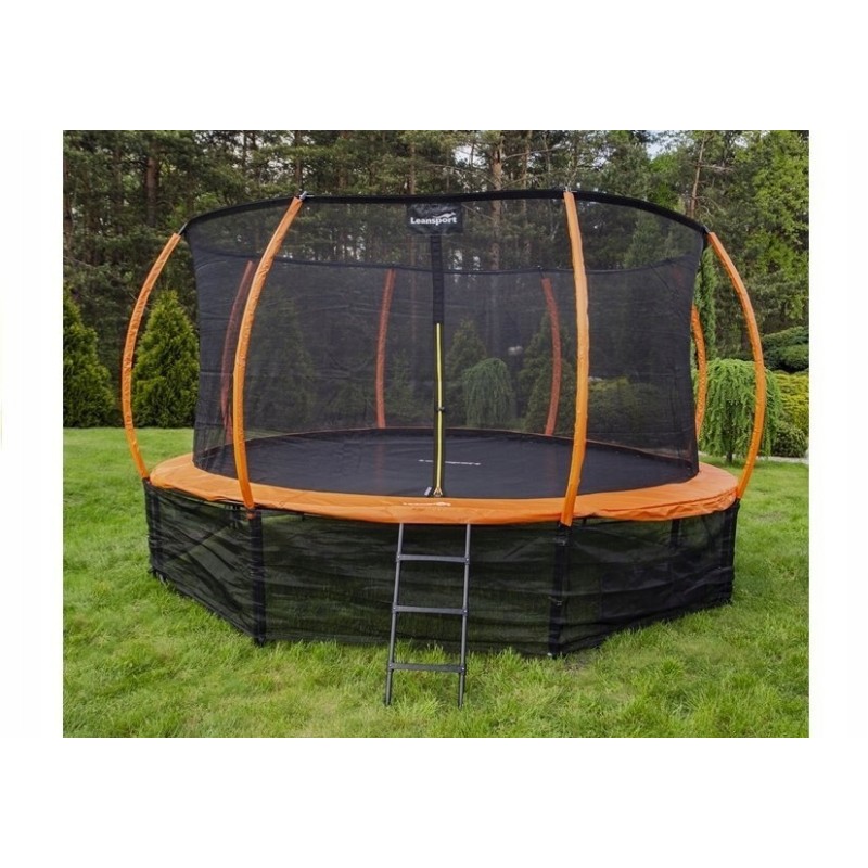 Trampolina LEAN SPORT BEST 14ft z siatką