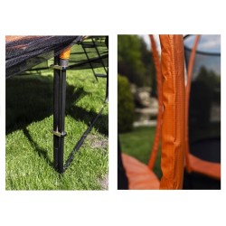 Trampolina LEAN SPORT BEST 14ft z siatką