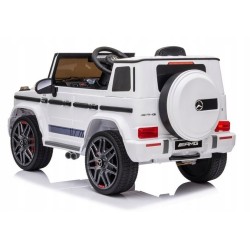 Auto na Akumulator Mercedes G63 AMG Biały BBH-002