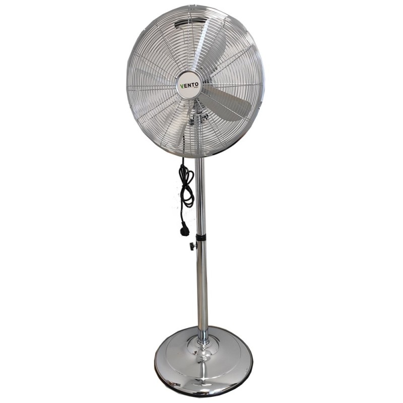 Wentylator Vento Podłogowy 40 cm 50W INOX Chromowany