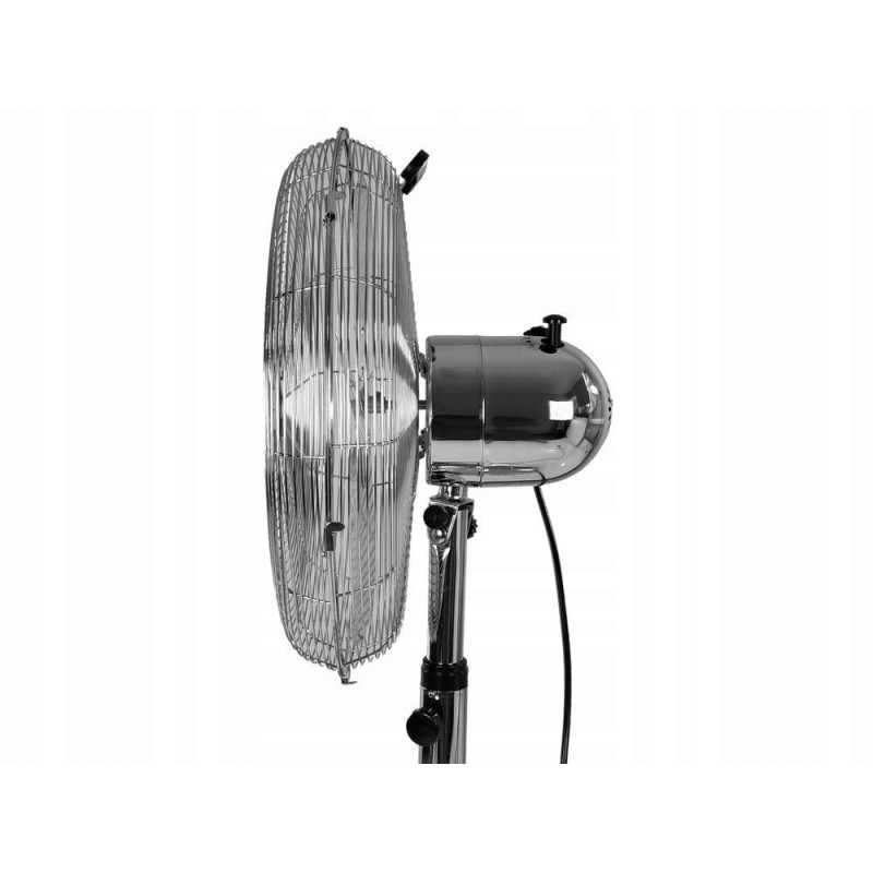 Wentylator Vento Podłogowy 40 cm 50W INOX Chromowany