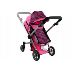 Wózek dla lalek Alice Głęboki, Spacerówka 2w1