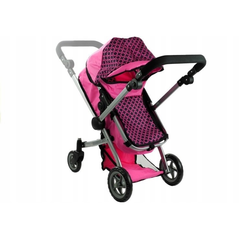 Wózek dla lalek Alice Głęboki, Spacerówka 2w1