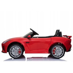 Auto na Akumulator Jaguar F-Type Czerwony Lakier