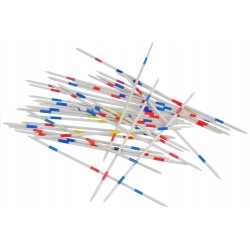 Bierki Mikado Drewniane Patyczki Gra Towarzyska