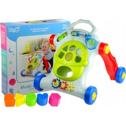 Kolorowy Pchacz Edukacyjny Dla Dziecka Gra Świeci