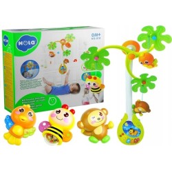 Karuzela Pozytywka Zabawki Grzechotki Dla Maluszka