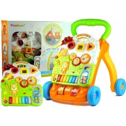 Interaktywny Chodzik Pchacz Panel Świeci Gra