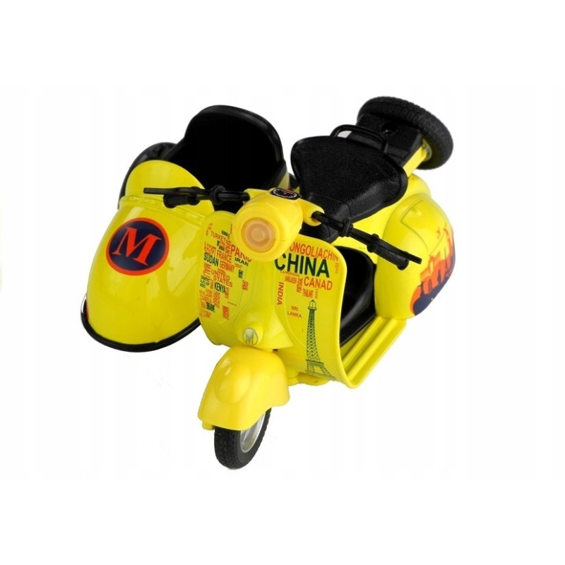 Modele Motorek 3 Kolory Jeździ Świeci Gra 1:14