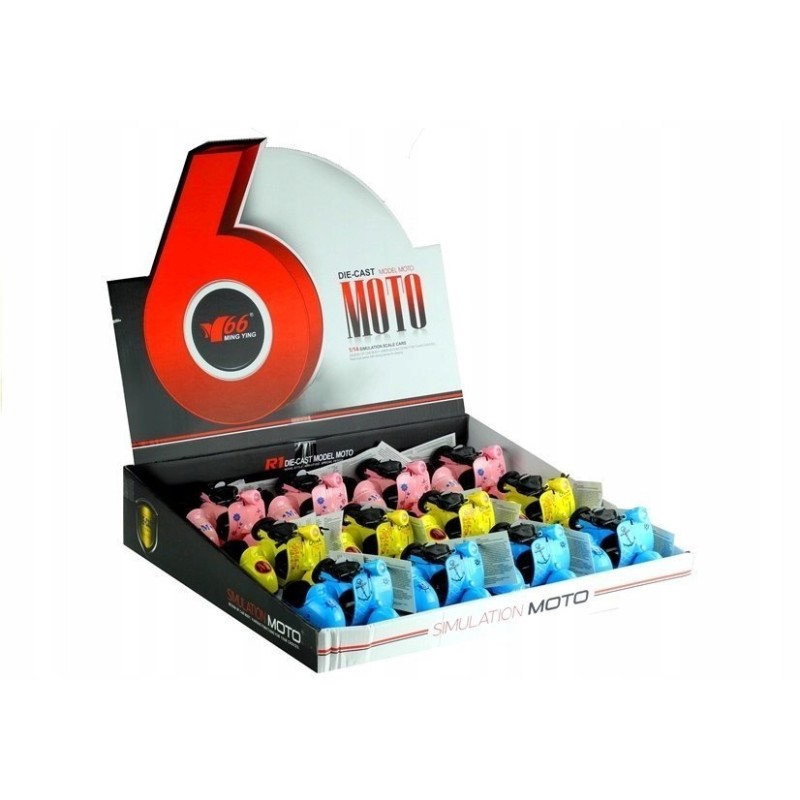 Modele Motorek 3 Kolory Jeździ Świeci Gra 1:14