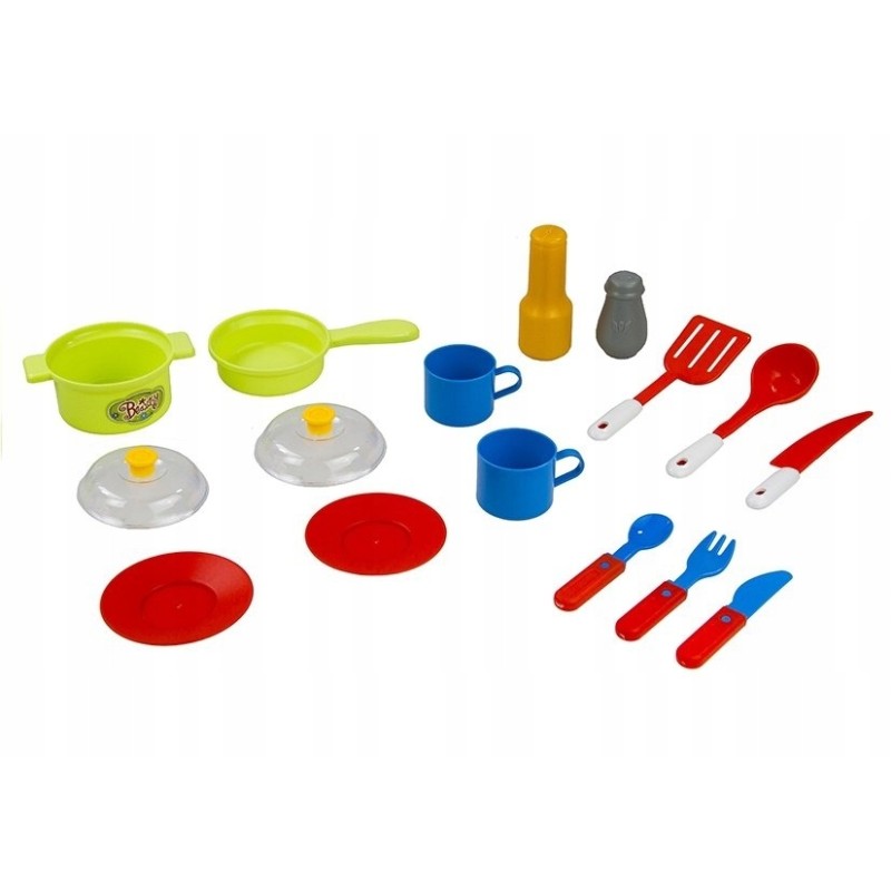 Duża Kuchnia z Piekarnikiem Akcesoria Niebieska