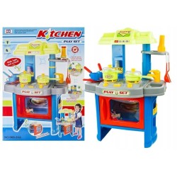 Duża Kuchnia z Piekarnikiem Akcesoria Niebieska