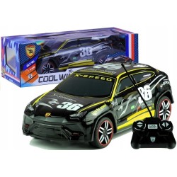 Auto Zdalnie Sterowane Sportowe Pilot R/C Czarne