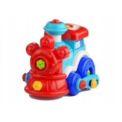 Rozkręcana Ciuchcia Jeżdżąca Narzędzia Figurki