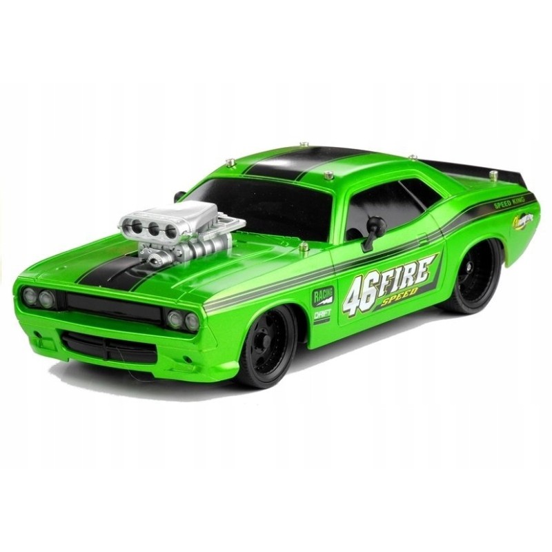 Zdalnie Sterowane Auto 1:16 R/C Pilot 27 Zielone