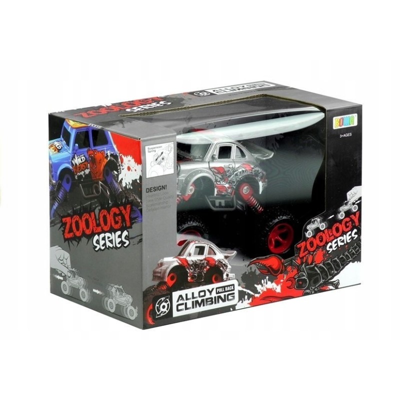 Samochodzik Monster Truck Amortyzatory Jeździ 1:36