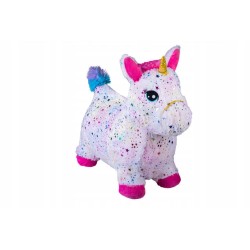 PROMO Konik do skakania pluszowy mix 3 kolory 1004073 cena za 1szt