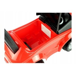 Jeździk dla Malucha 613W Gra + Świeci Czerwony