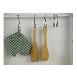 Drewniana Kuchnia Dla Dzieci Zielono Biała Paula