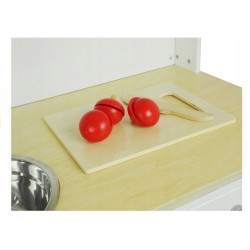 Drewniana Kuchnia Dla Dzieci Zielono Biała Paula