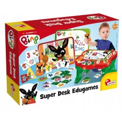 PROMO BING Biurko edukacyjne, gry puzzle tablica 75874 LISCIANI