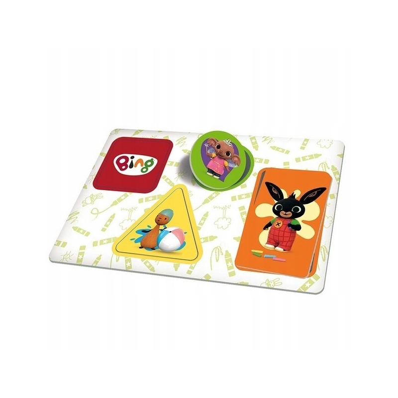 PROMO BING Biurko edukacyjne, gry puzzle tablica 75874 LISCIANI