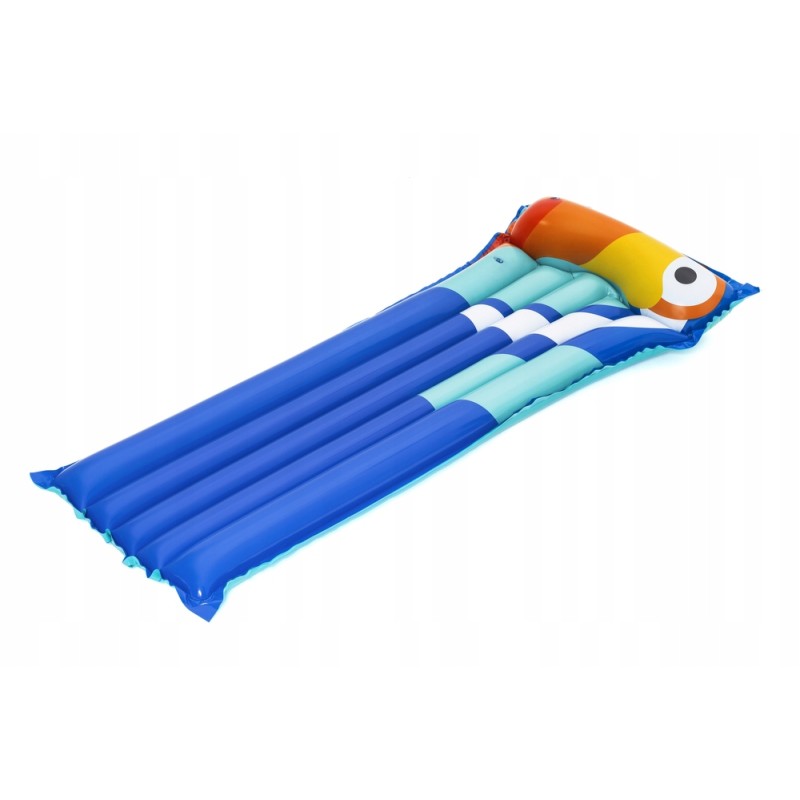 Dmuchany Materac Do Pływania Tukan Niebieski 183 x 76 cm Bestway 44021