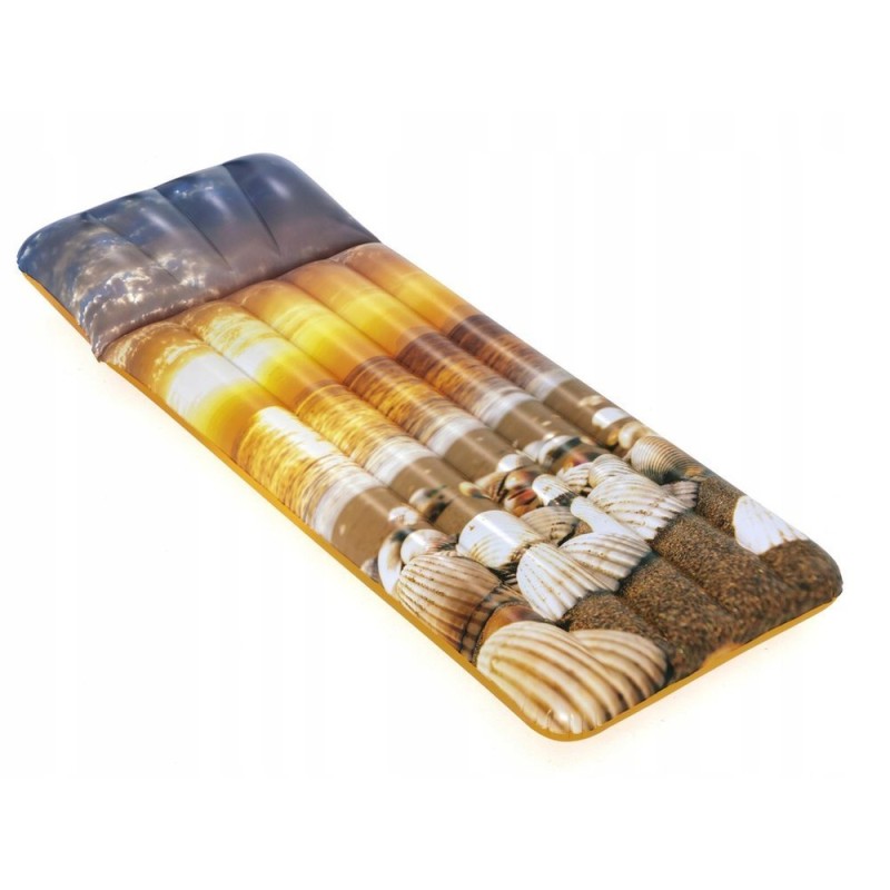 Dmuchany Materac Do Pływania Muszelki 183 x 71 cm Bestway 43416