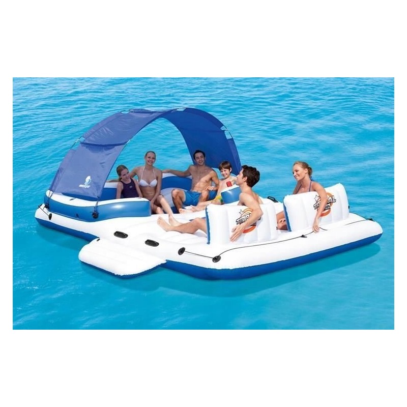 Dmuchany Materac Wyspa 389 x 274 cm Bestway 43105