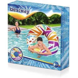 Dmuchane Koło Kolorowe 107 cm Bestway 36228