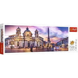 PROMO Puzzle 500el Panorama Piazza Navona Rzym 29501 TREFL p16