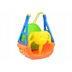 Wygodna Huśtawka Miś 3w1 Regulowana Kubełkowa 6m +