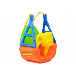 Wygodna Huśtawka Miś 3w1 Regulowana Kubełkowa 6m +