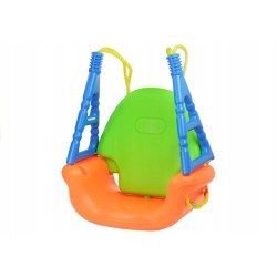 Wygodna Huśtawka Miś 3w1 Regulowana Kubełkowa 6m +