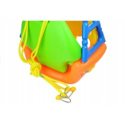 Wygodna Huśtawka Miś 3w1 Regulowana Kubełkowa 6m +