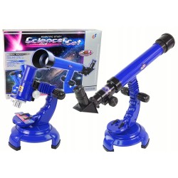 Mikroskop Zestaw 2w1 Teleskop Zestaw Odkrywcy