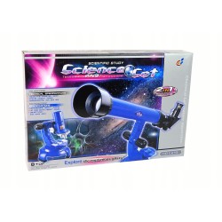 Mikroskop Zestaw 2w1 Teleskop Zestaw Odkrywcy