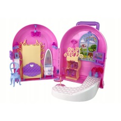 Rozkładany Duży Domek Dla Lalek Walizka Meble
