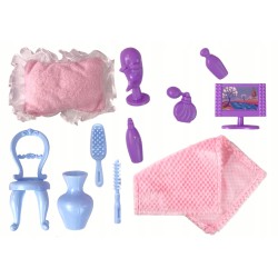 Rozkładany Duży Domek Dla Lalek Walizka Meble