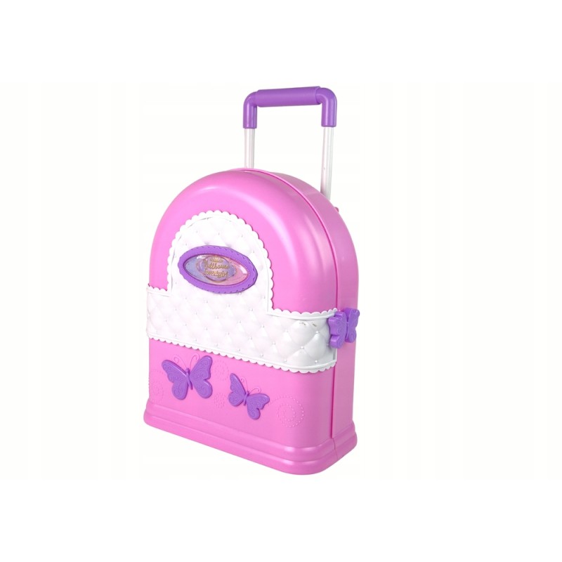 Rozkładany Duży Domek Dla Lalek Walizka Meble