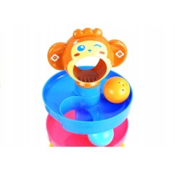 Sorter Edukacyjna Zjeżdżalnia z Małpką Dla Malucha