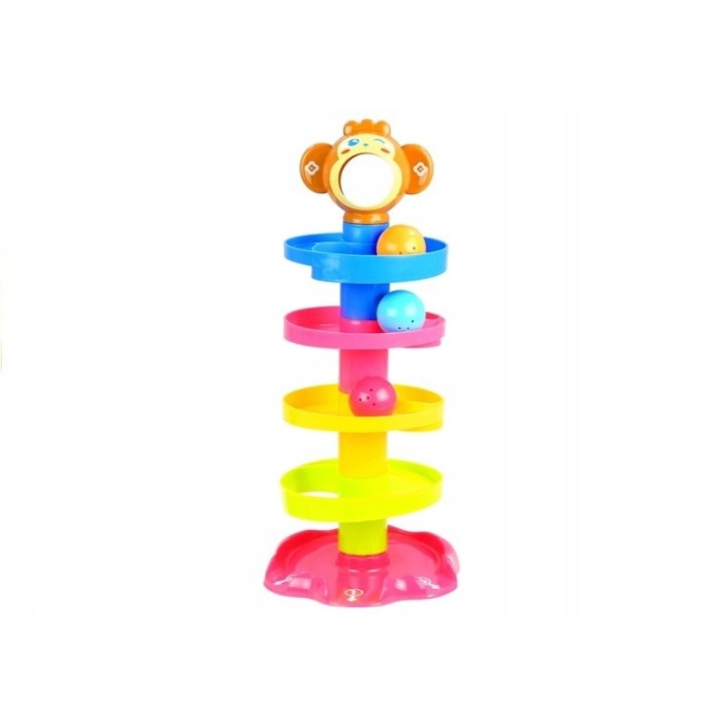 Sorter Edukacyjna Zjeżdżalnia z Małpką Dla Malucha