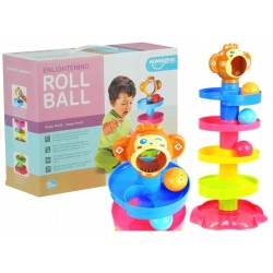 Sorter Edukacyjna Zjeżdżalnia z Małpką Dla Malucha