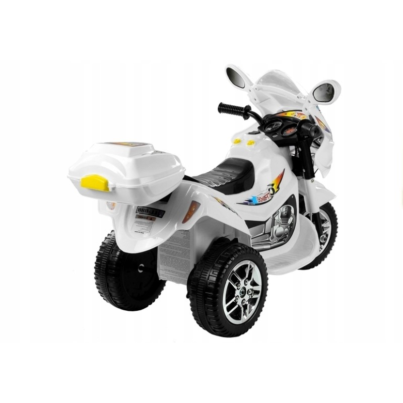 Motor na Akumulator Trójkołowy Biały BJX-88