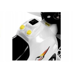 Motor na Akumulator Trójkołowy Biały BJX-88