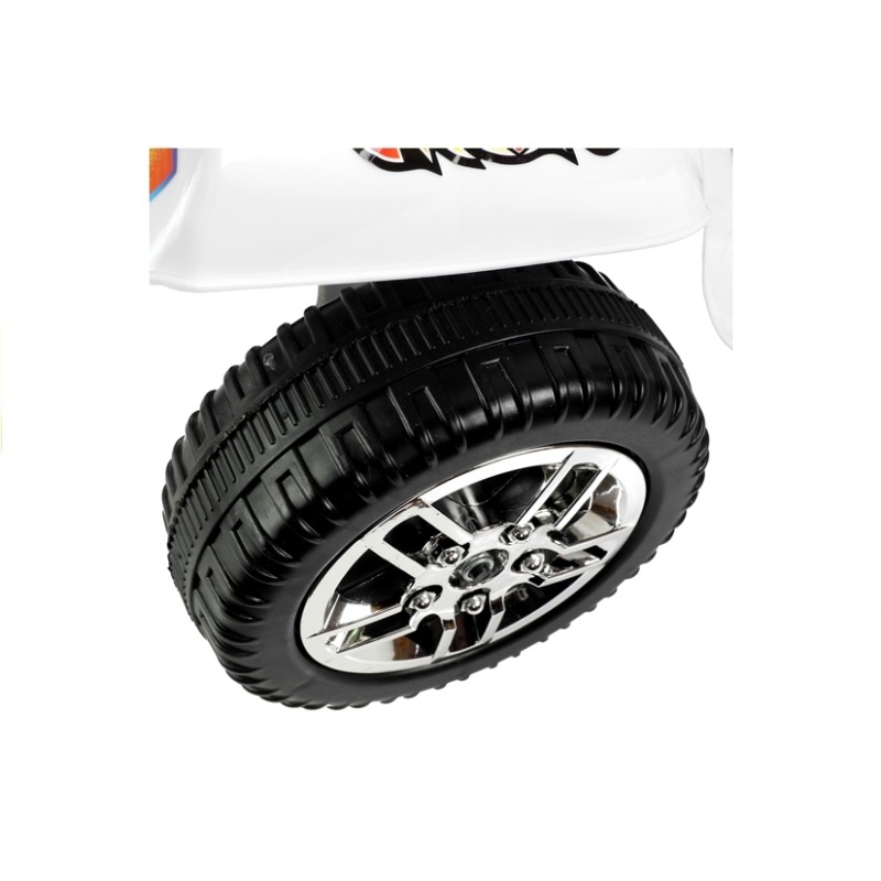 Motor na Akumulator Trójkołowy Biały BJX-88