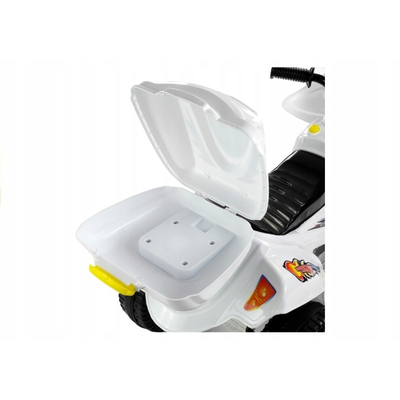 Motor na Akumulator Trójkołowy Biały BJX-88