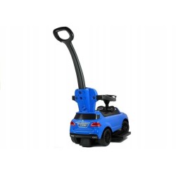 Jeździk Mercedes Pchacz 3w1 Barierki Niebieski 3288