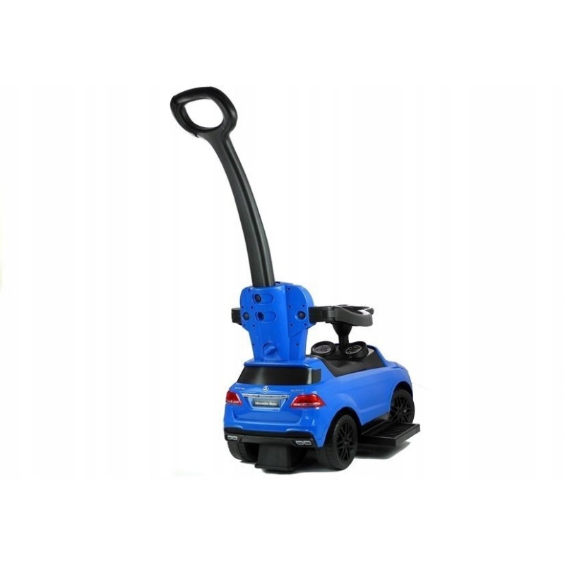 Jeździk Mercedes Pchacz 3w1 Barierki Niebieski 3288