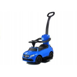 Jeździk Mercedes Pchacz 3w1 Barierki Niebieski 3288